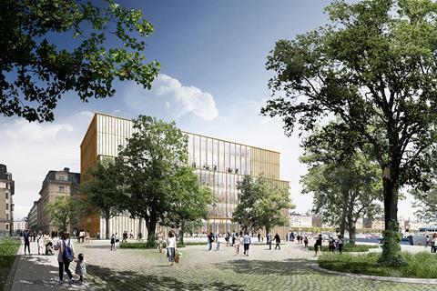 David Chipperfield Architects - Stockholm Nobel Centre - park